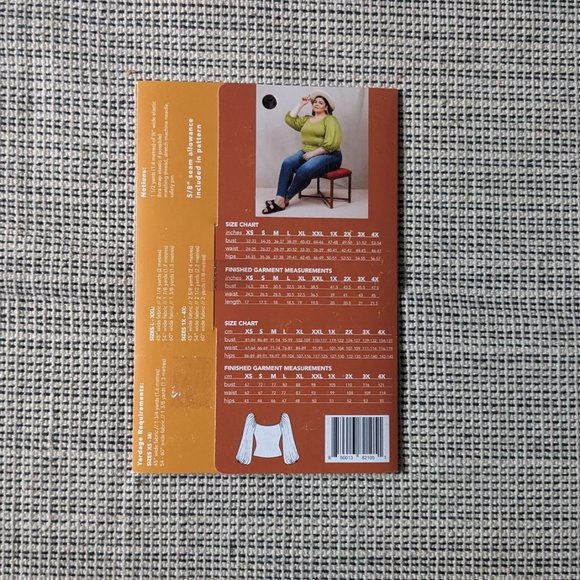 Friday Pattern Co. - The Adrienne Blouse - Sewing Pattern - Picture 2 of 4